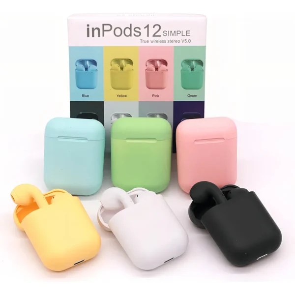Audífonos Bluetooth Inalámbricos InPods i12