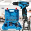 Taladro Inalambrico Recargable Portatil Multifuncional Velocidades