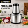 Procesador de Alimentos Molino de Carne 2 Litros